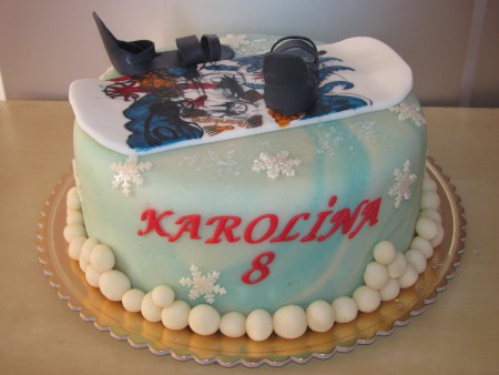 Snowboard pro Karolínu